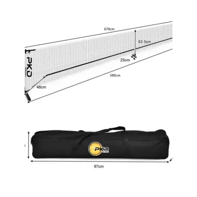 RED PKD PORTATIL DE PICKLEBALL PERSONALIZABLE 2