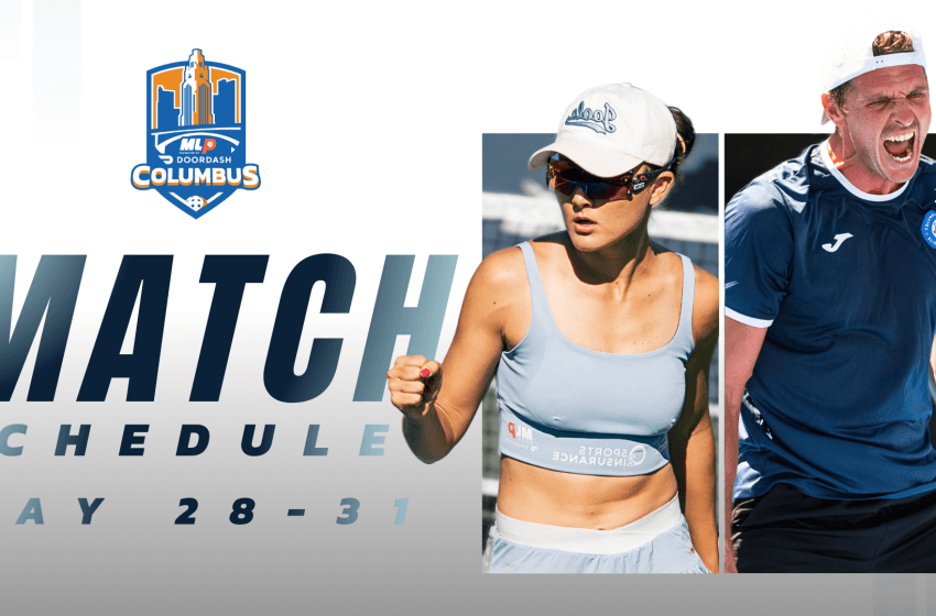  Calendario de partidos de Major League Pickleball en Columbus 2026