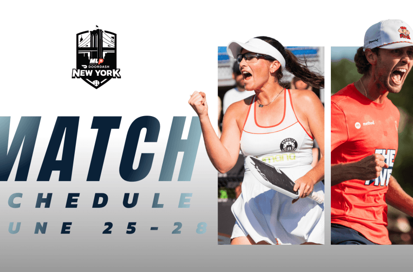 calendario partidos major league pickleball nueva york 2026