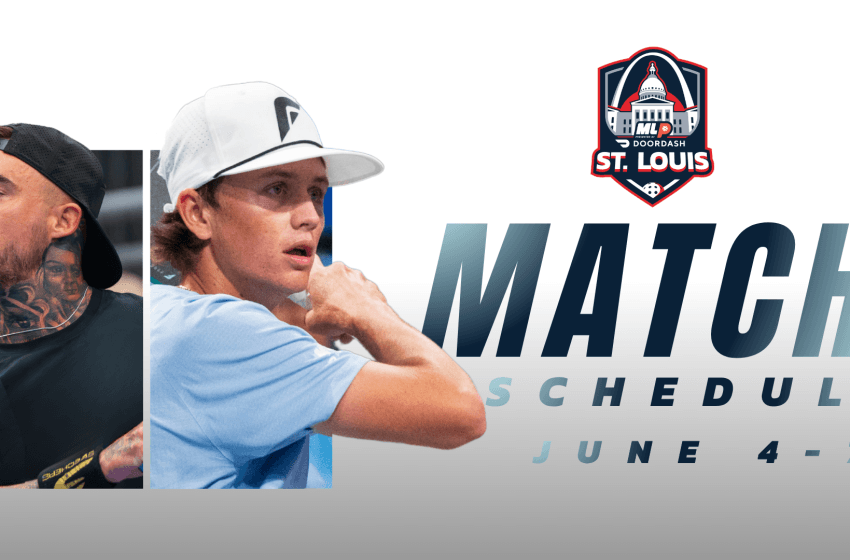 calendario partidos major league pickleball st louis 2026