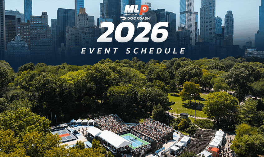  Major League Pickleball anuncia el calendario completo para la temporada 2026