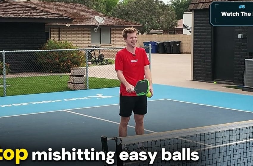 5 consejos mejorar contacto precision pickleball