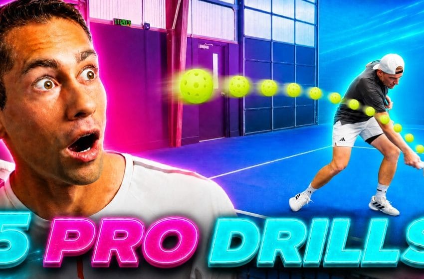 5 ejercicios pickleball para mejorar golpes debiles