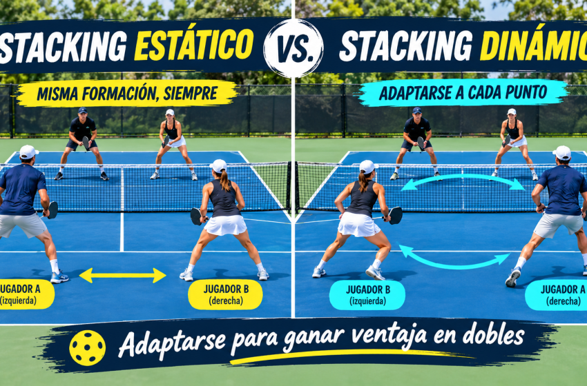  Stacking: Adaptarse para ganar ventaja en dobles