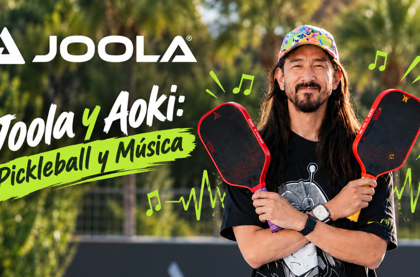  JOOLA x Steve Aoki: Palas de pickleball con ritmo de concierto