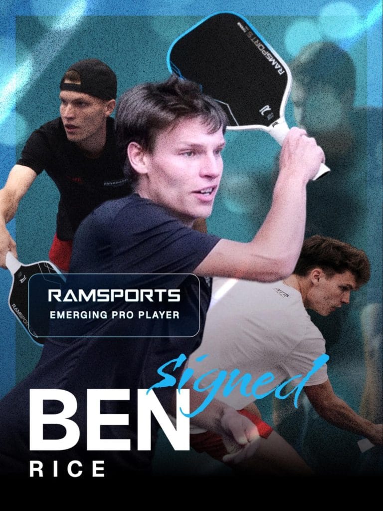 ben rice promesa universitaria pickleball ramsports