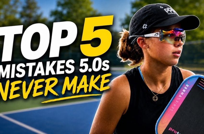 cinco habitos jugador pickleball 5 0 avanzar desde 4 0