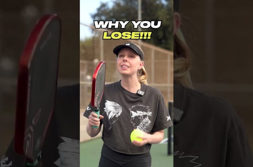 cinco razones por las que pierdes ante estrategia suave pickleball