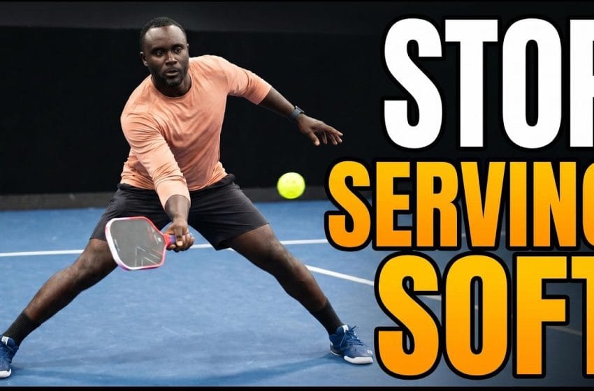  Cinco técnicas de saque en pickleball para forzar devoluciones débiles