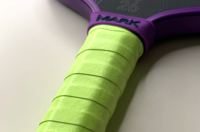 como colocar overgrip perfecto pala pickleball