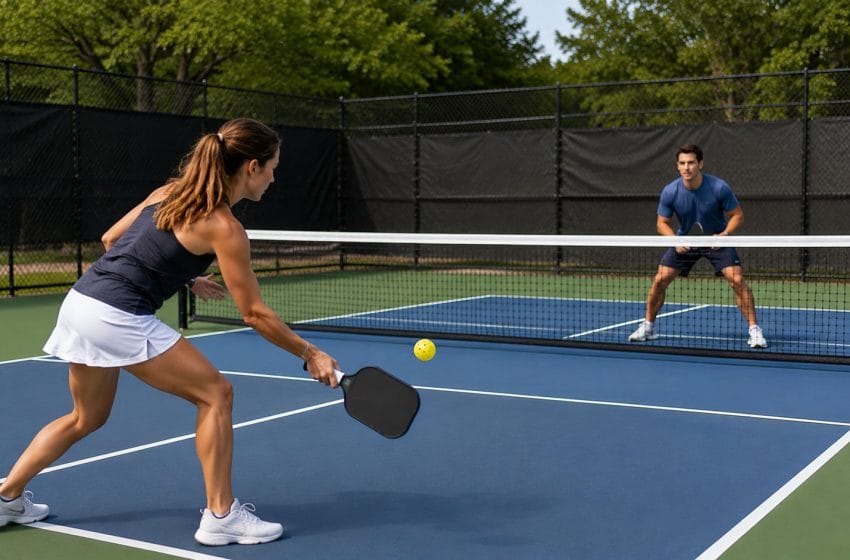 como devolver el saque en pickleball