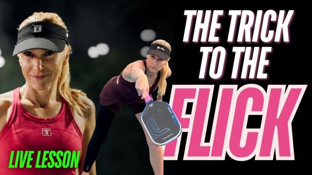 como dominar pickleball flick paso esencial jugadores olvidan