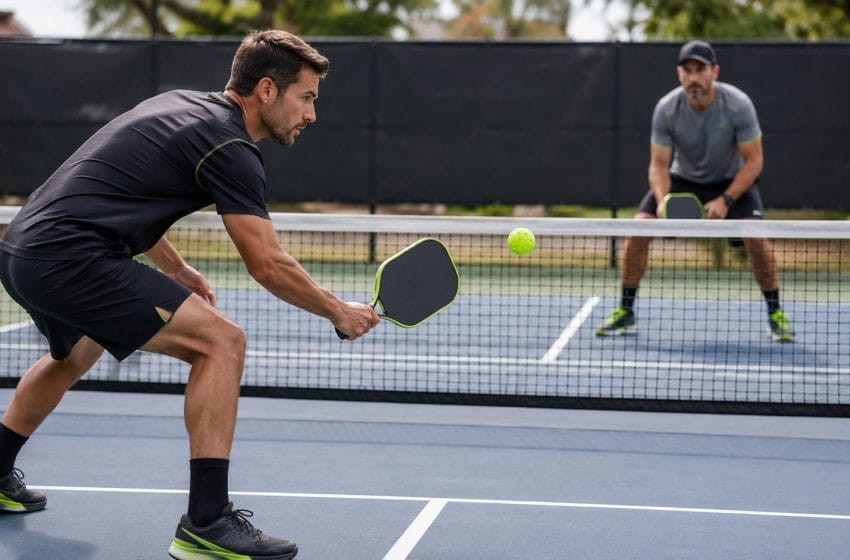 como hacer un dink en pickleball