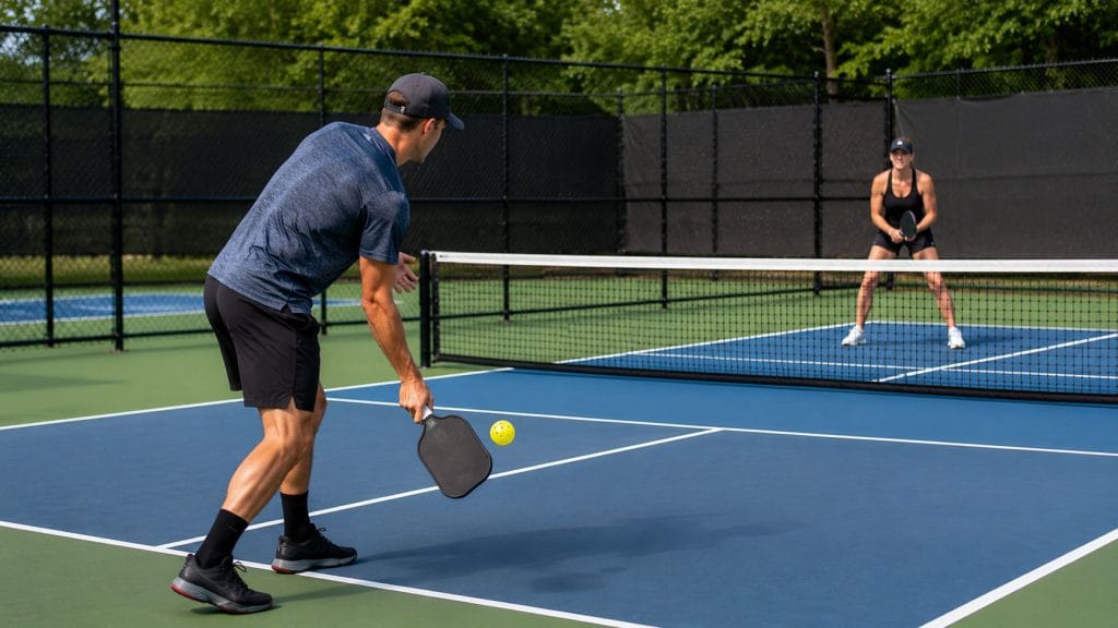 como sacar en pickleball correctamente