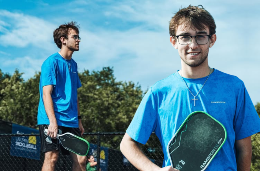  Connor Duvally se une al equipo elite de Ramsports como jugador profesional de pickleball