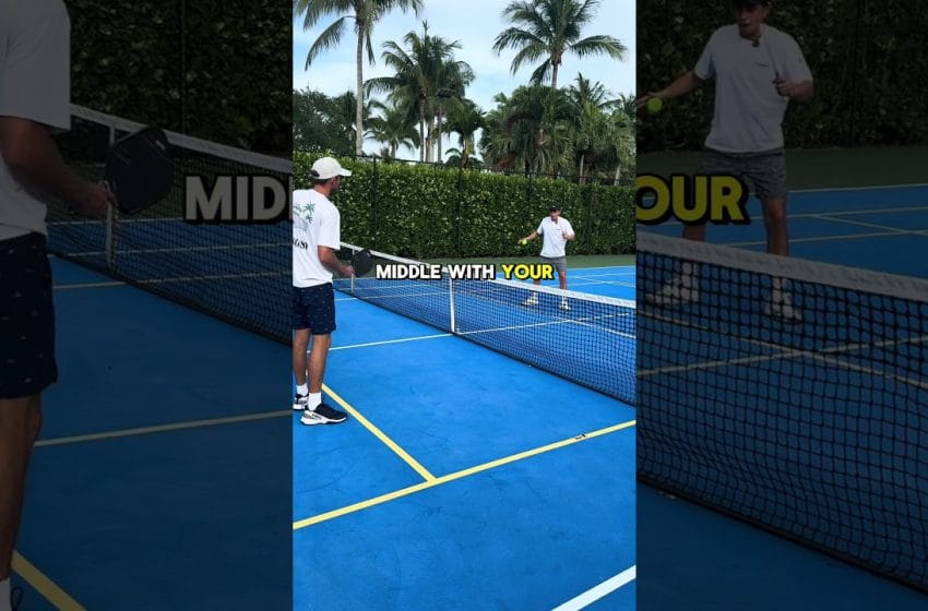  Defensa en pickleball: evita los golpes al pecho con este movimiento esencial