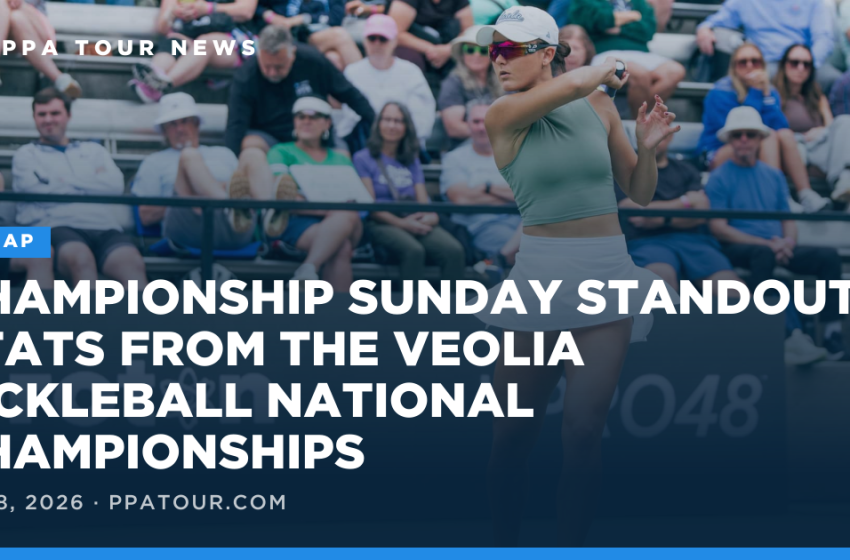Destacados del domingo en el Veolia Pickleball National Championships