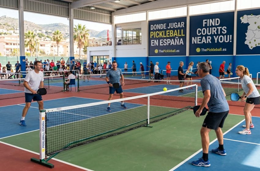 donde jugar pickleball espana