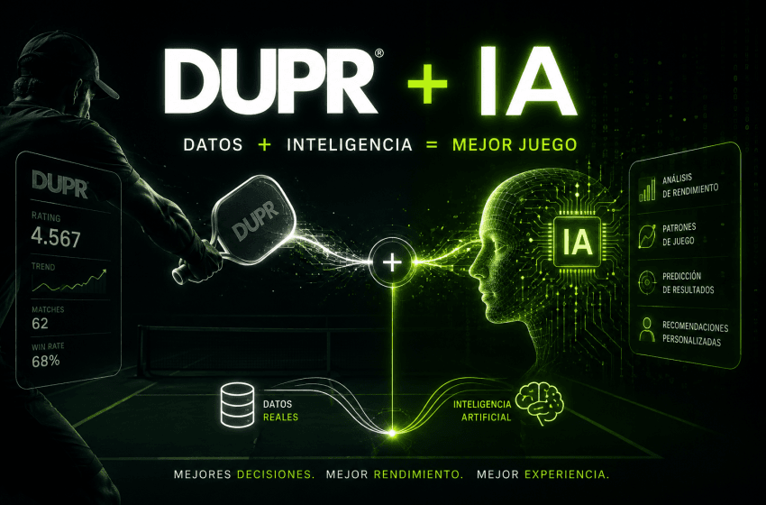  DUPR se alía con la IA