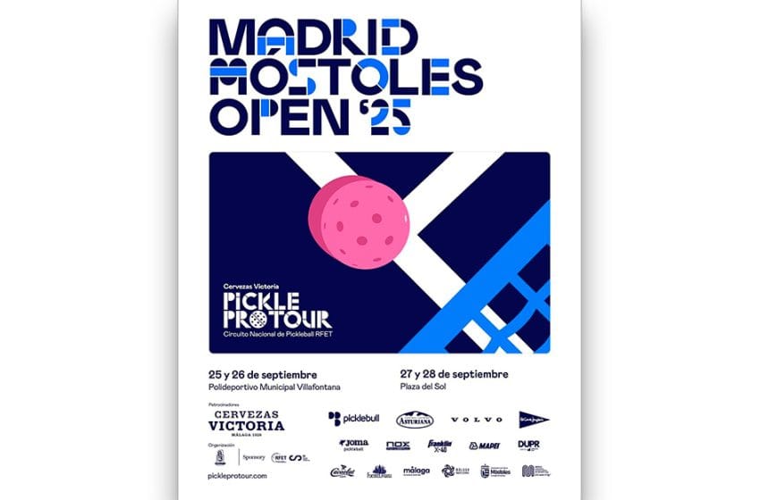 el pickle pro tour by cervezas victoria se traslada a mostoles con la tercera prueba del i