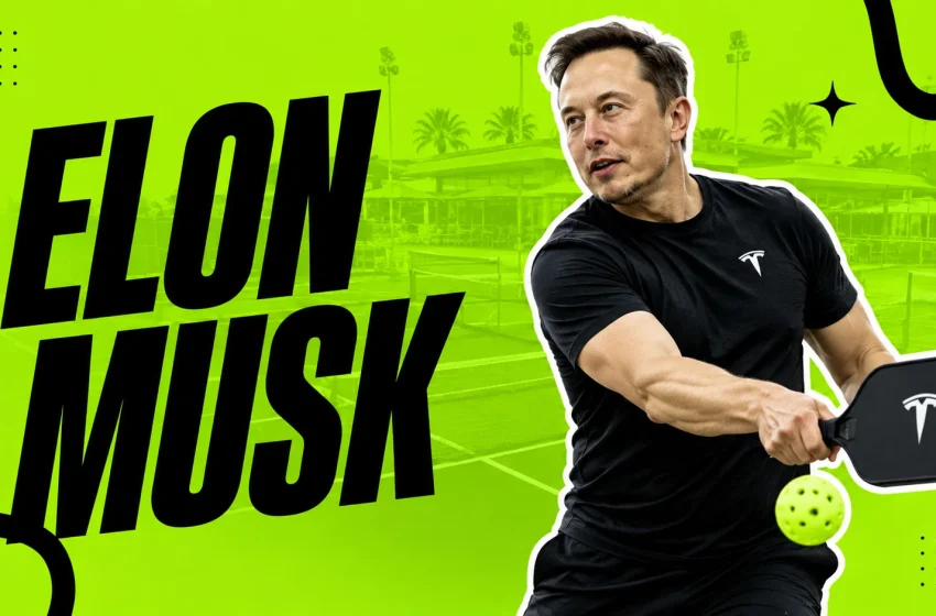 elon musk pickleball