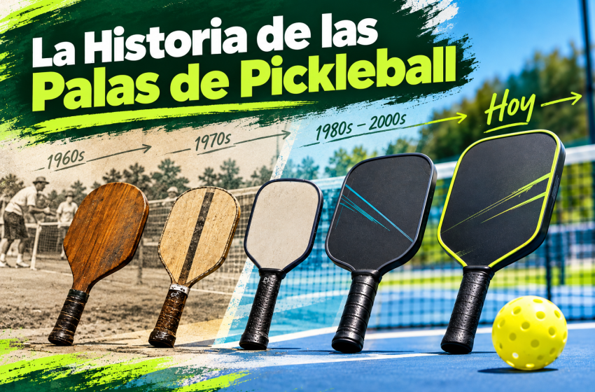  La historia de las Palas de Pickleball