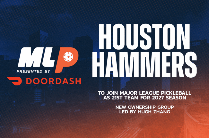 Houston Hammers se suman a la Major League Pickleball en 2027