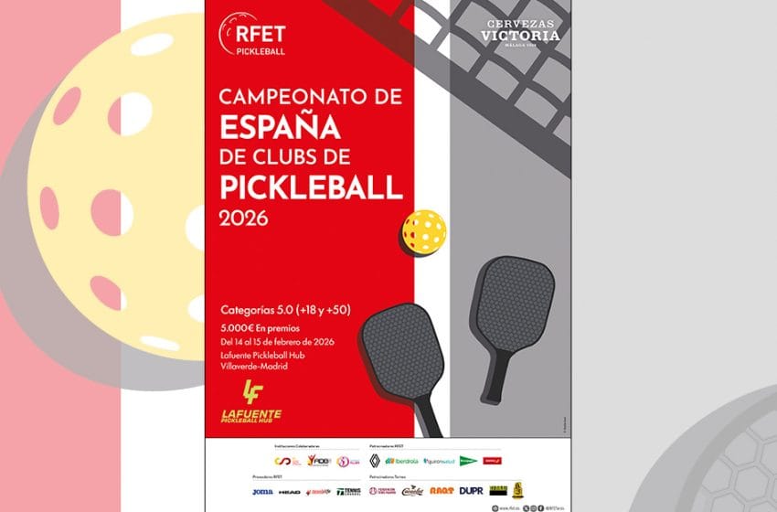 inscripciones abiertas para el campeonato de espana de clubes de pickleball 2026
