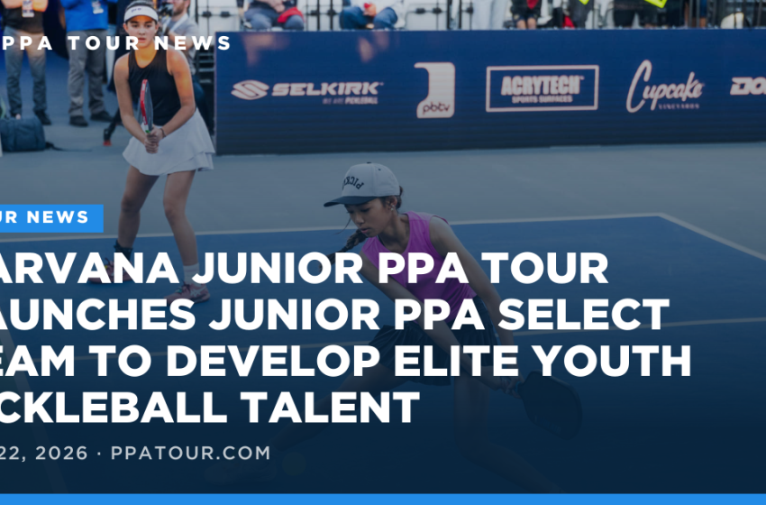 junior ppa tour equipo selecto talento joven pickleball
