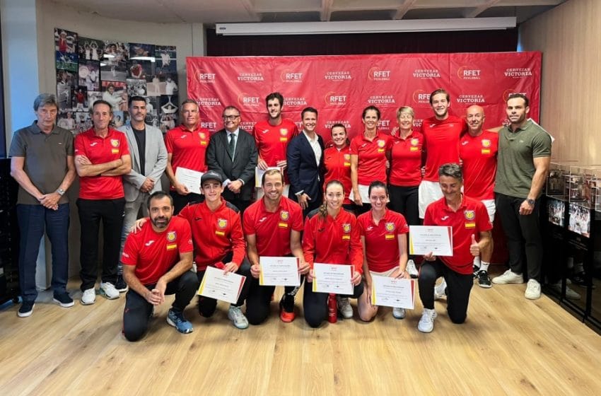 la rfet homenajea a los ganadores del european pickleball championships de roma