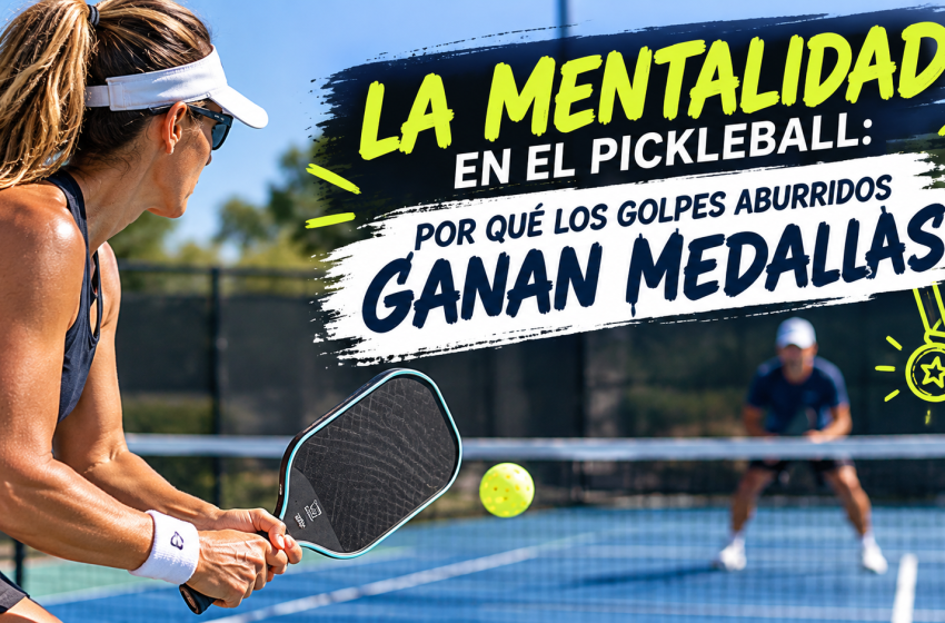  Mentalidad en Pickleball: Por qué los golpes aburridos ganan medallas