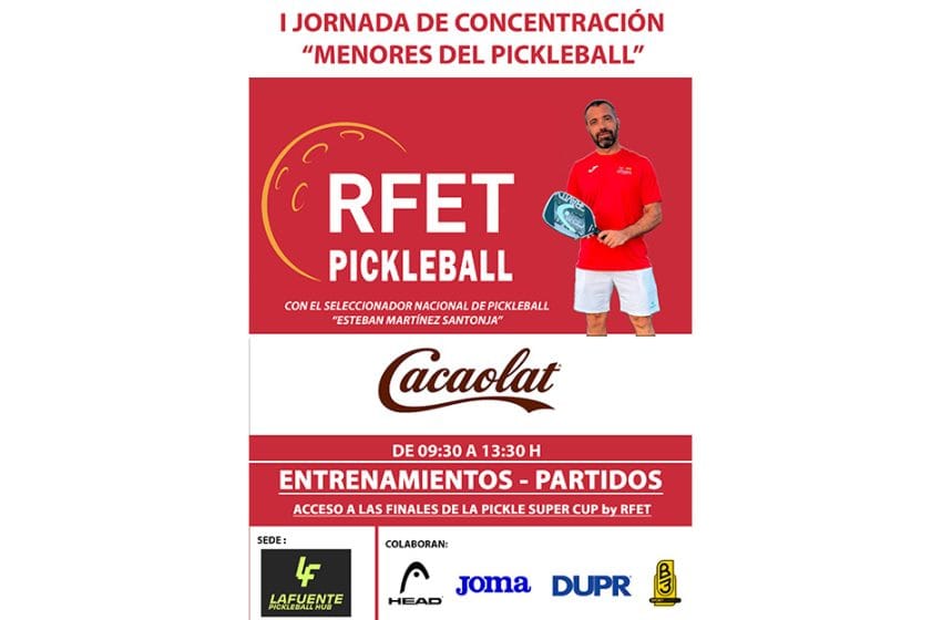 primera concentracion tecnica de pickleball para jugadores juveniles