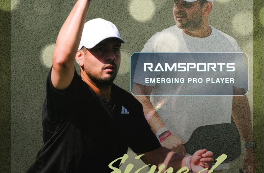 Ramsports ficha al prometedor jugador profesional de pickleball Sandeep Kanchiraju