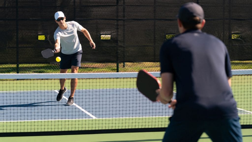 regla doble bote pickleball