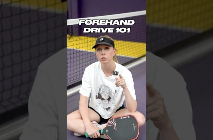tres correcciones clave mejorar drive derecha pickleball